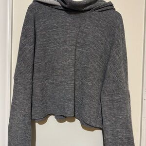 FP Movement by Free People Charcoal Cowl Neck Sweater